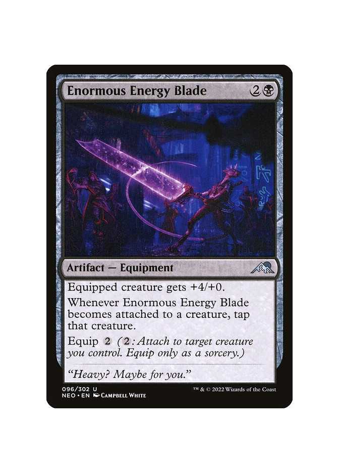 Enormous Energy Blade - Foil