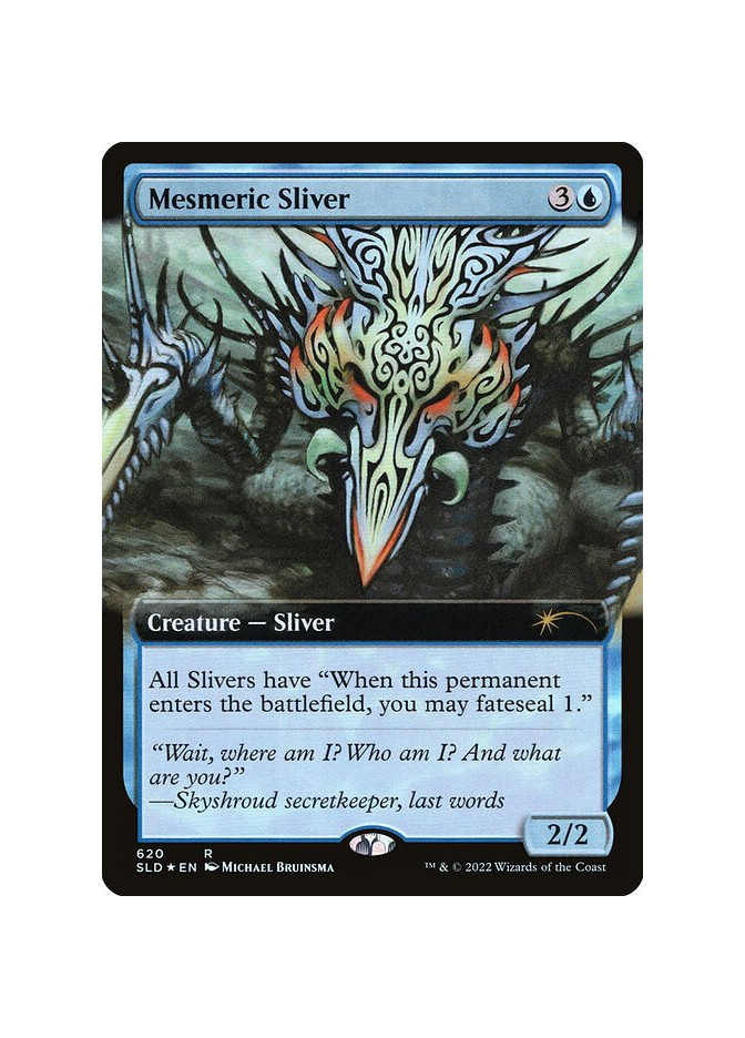 Mesmeric Sliver - Foil