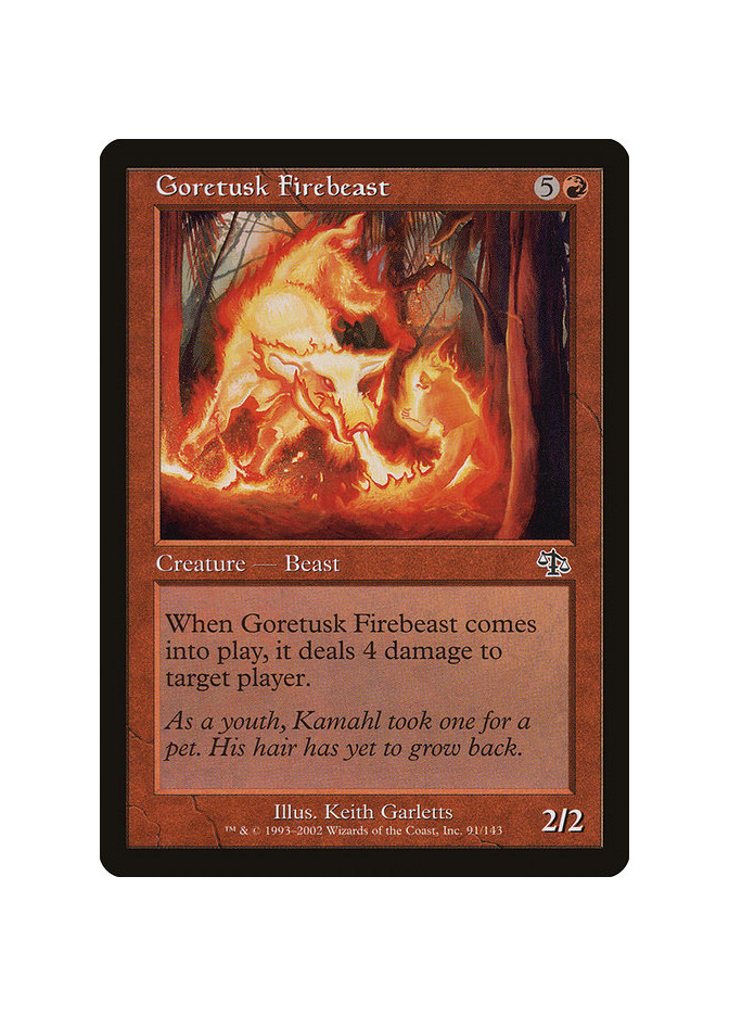 Goretusk Firebeast - Foil