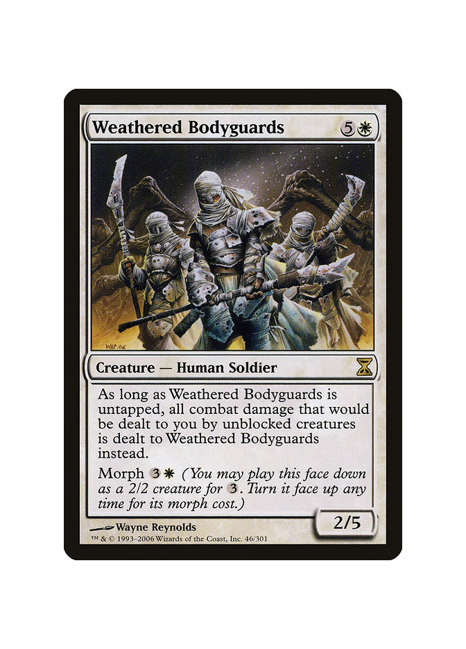 Weathered Bodyguards - Foil