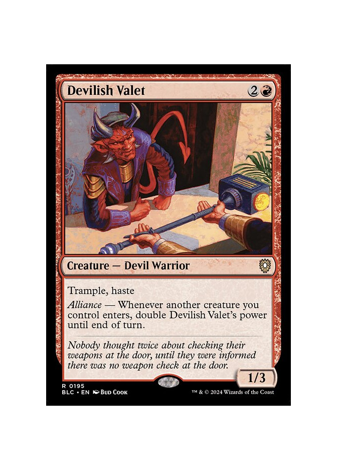 Devilish Valet