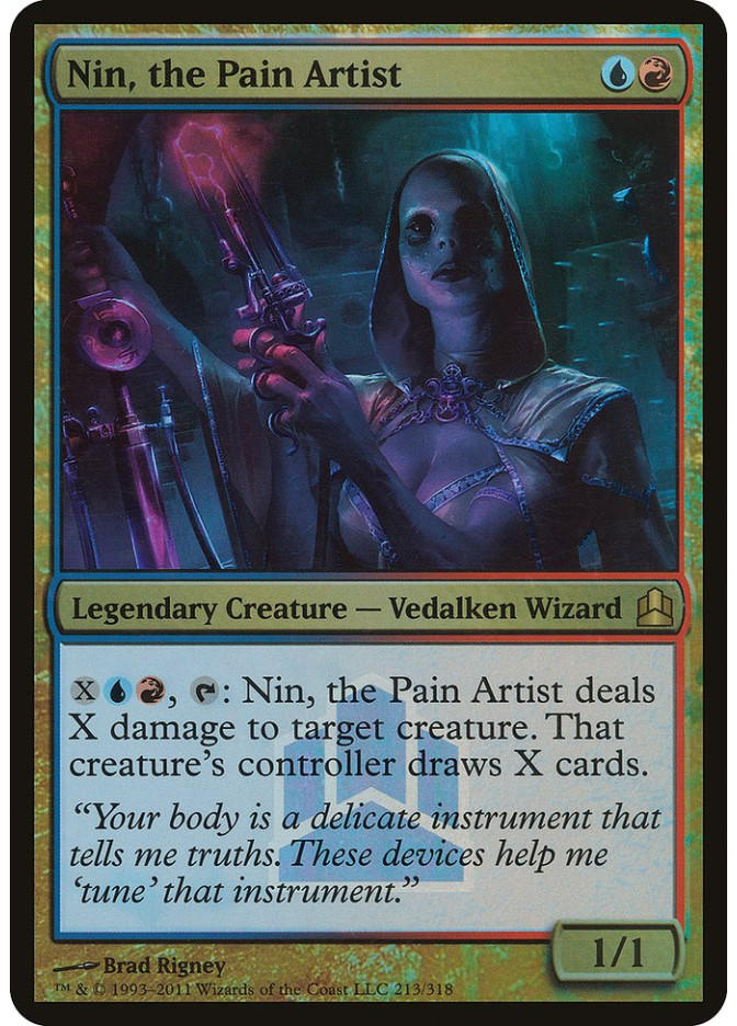 Nin, the Pain Artist - Foil