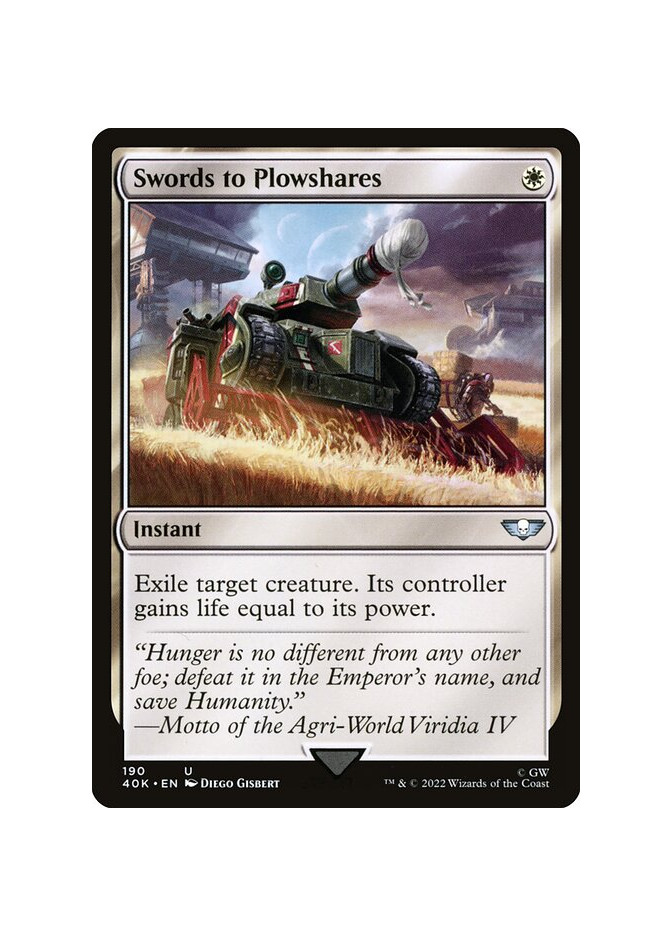 Swords to Plowshares