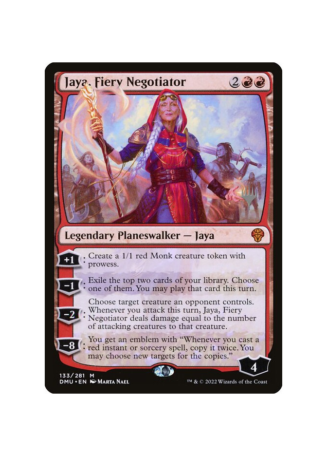 Jaya, Fiery Negotiator - Foil