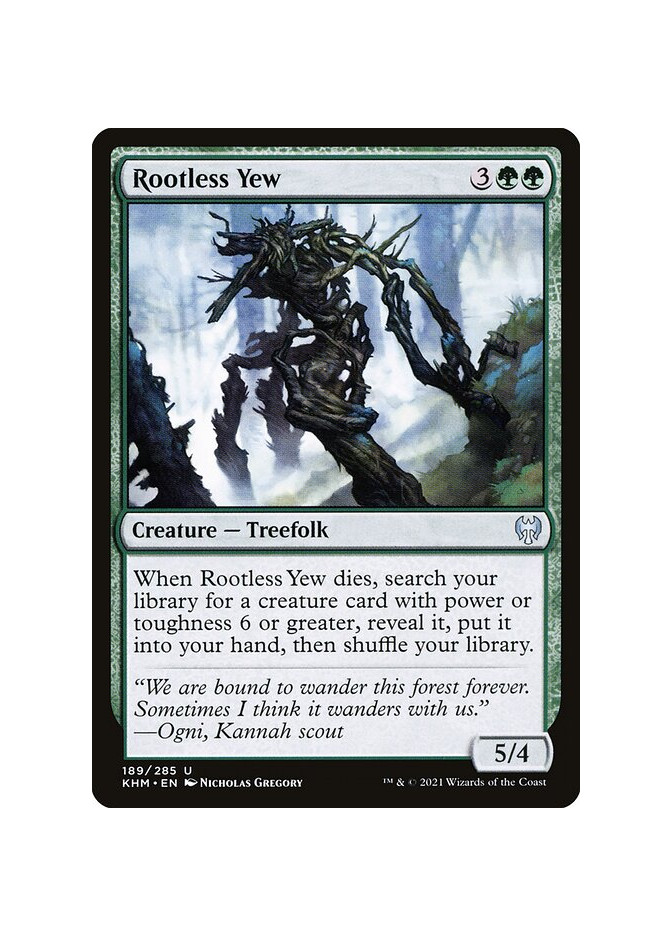 Rootless Yew - Foil