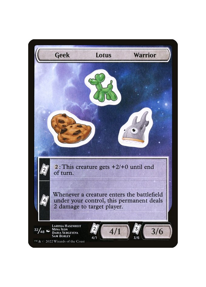 Geek Lotus Warrior