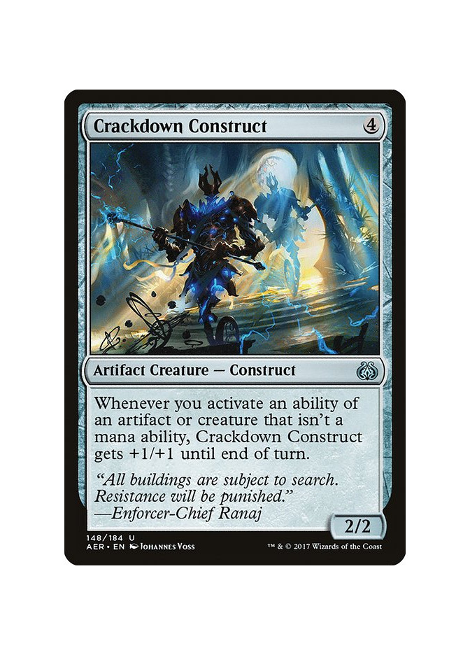 Crackdown Construct - Foil