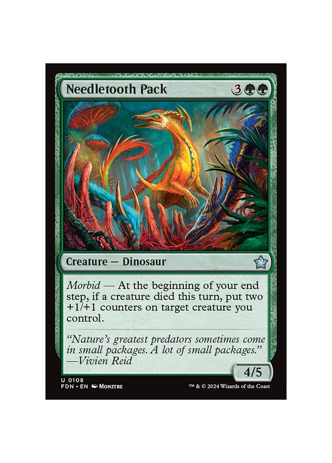Needletooth Pack - Foil