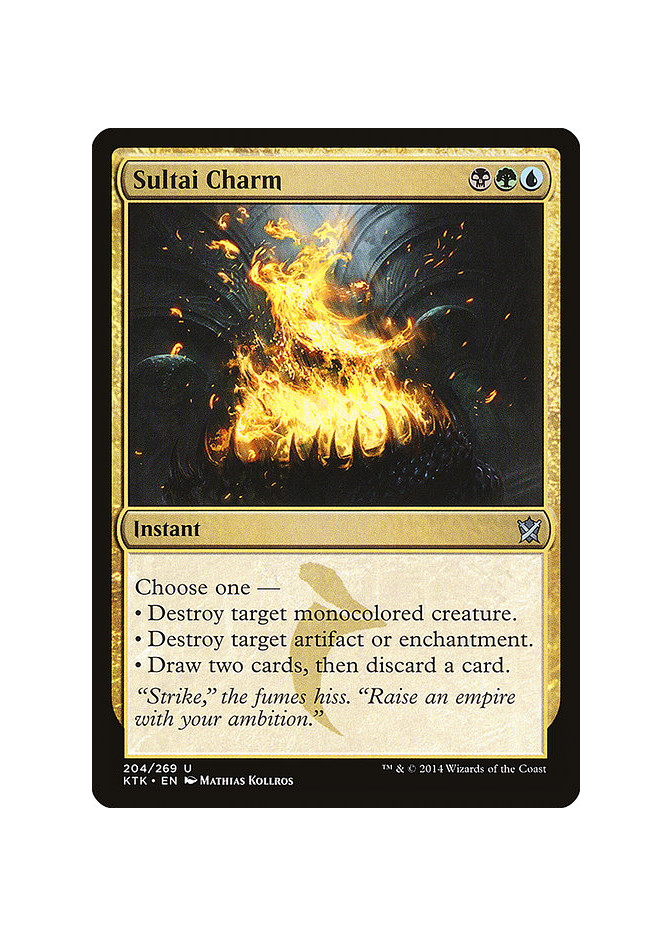 Sultai Charm - Foil