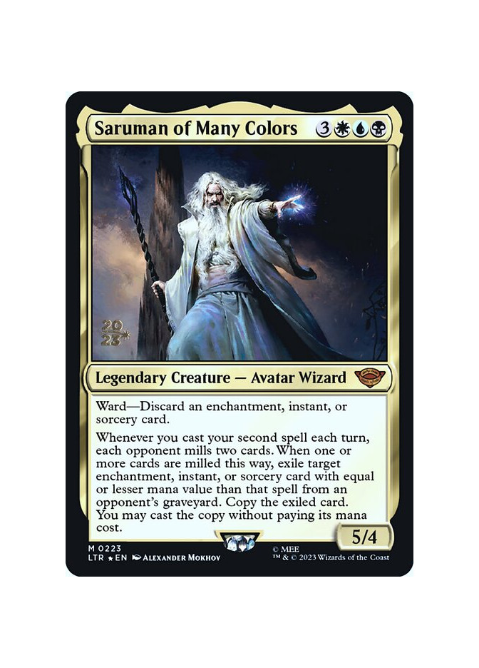 Saruman of Many Colors - Foil