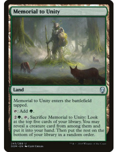 Memorial to Unity - Foil