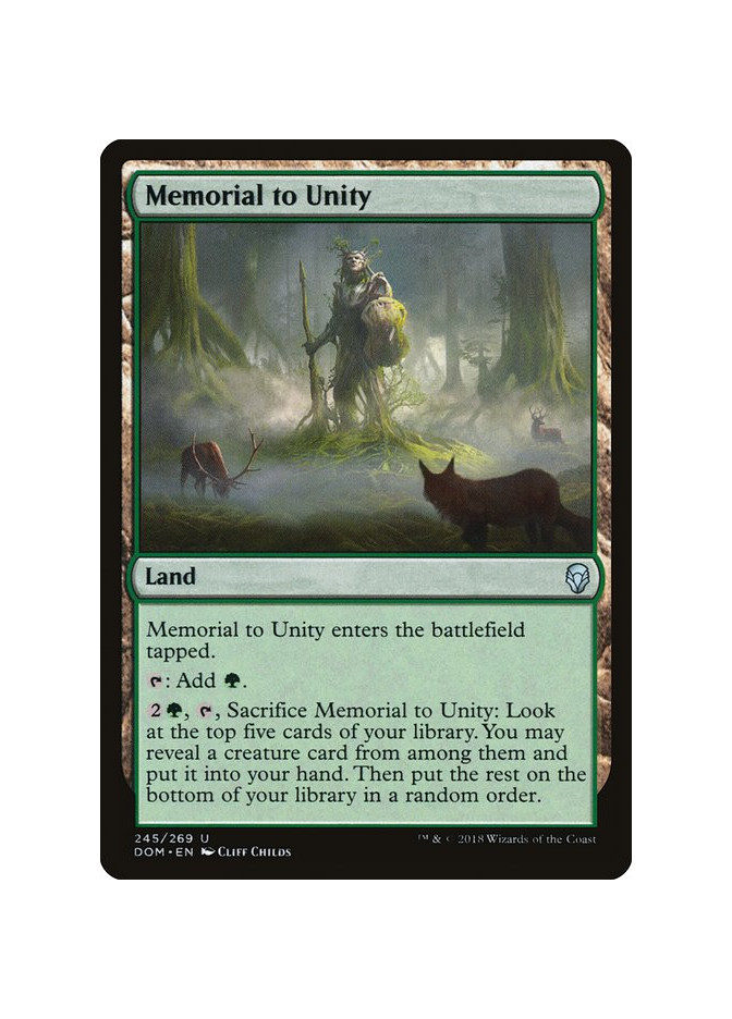 Memorial to Unity - Foil