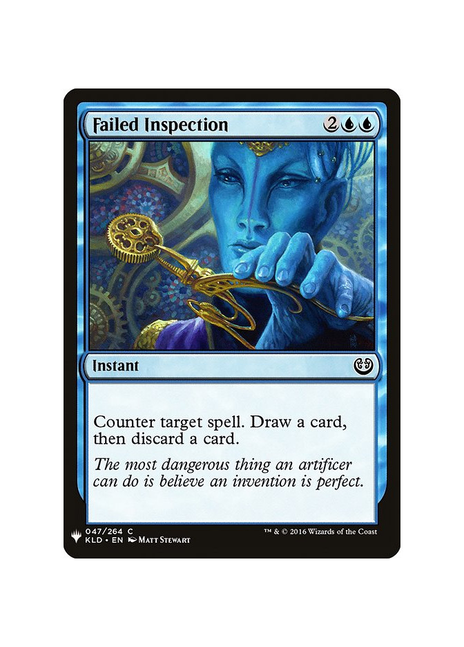 Failed Inspection
