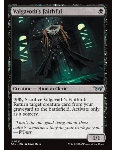 Valgavoth's Faithful - Foil