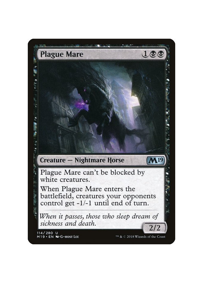 Plague Mare - Foil