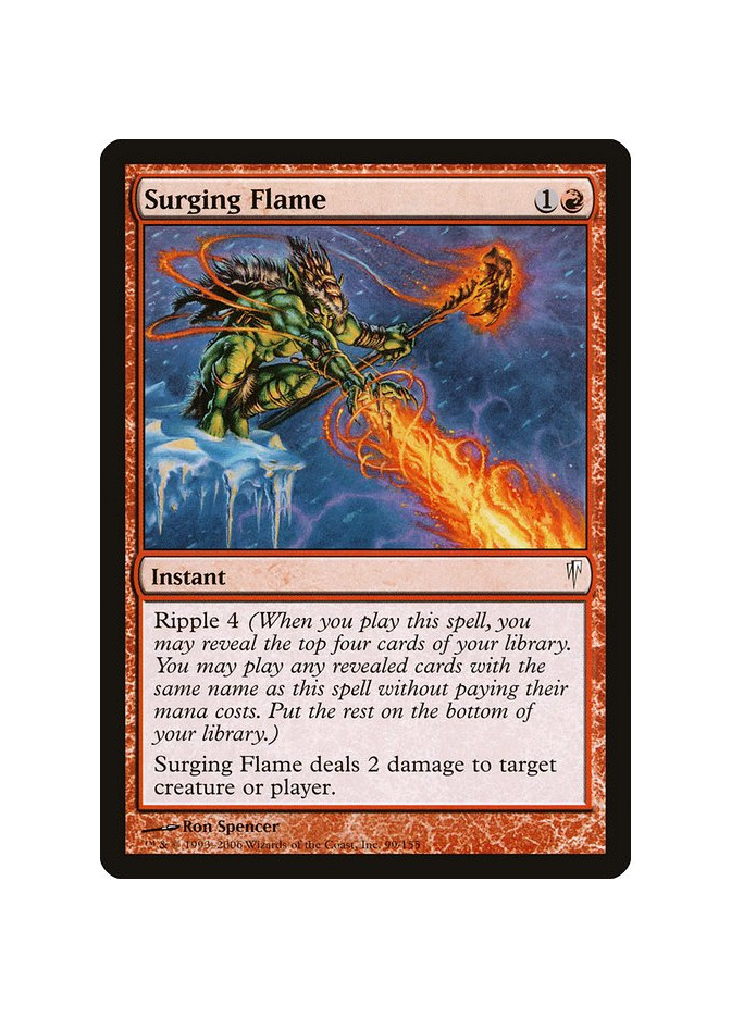 Surging Flame - Foil