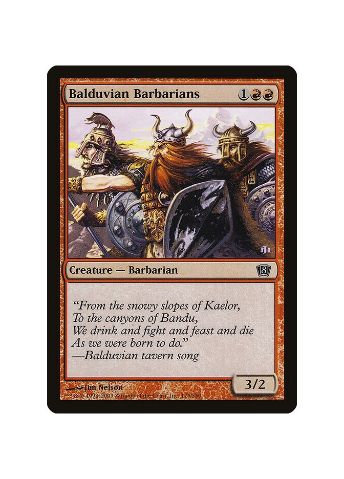 Balduvian Barbarians - Foil