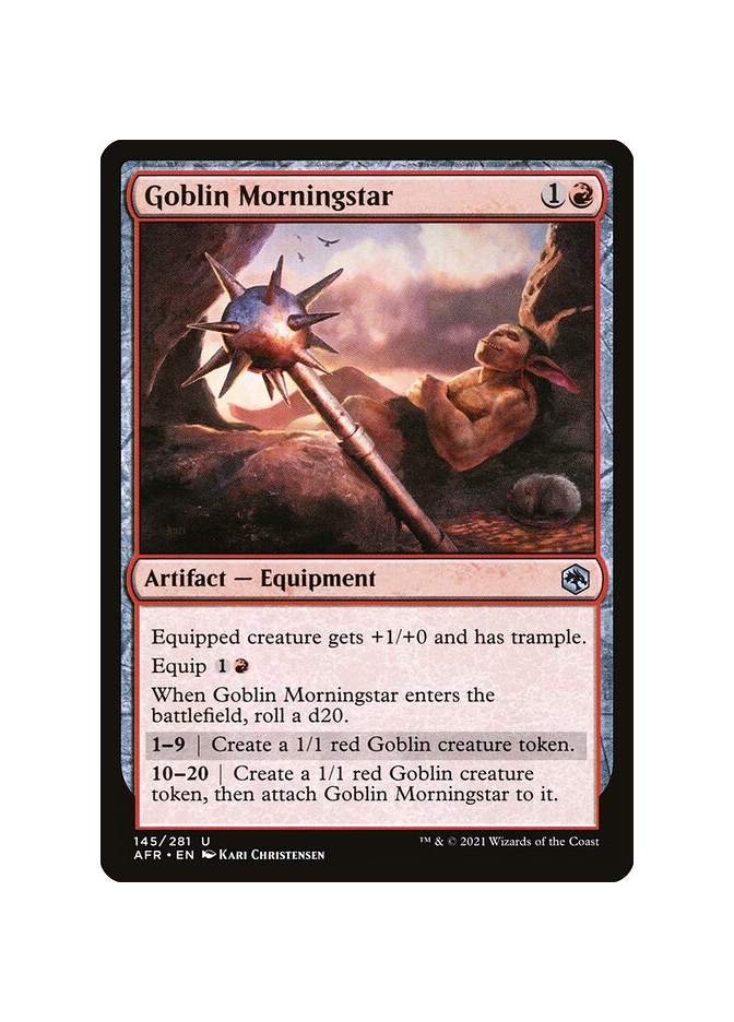 Goblin Morningstar - Foil