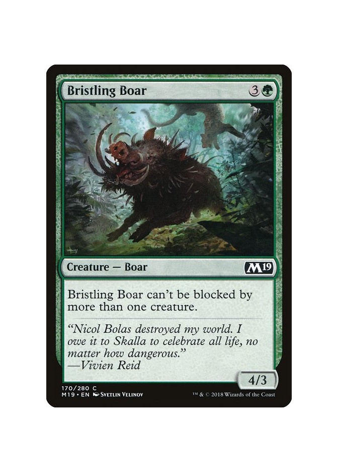 Bristling Boar