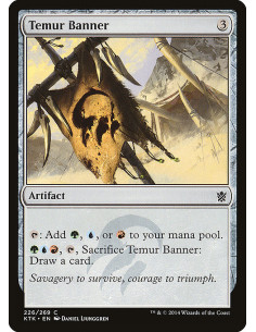 Temur Banner - Foil