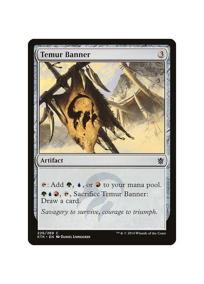 Temur Banner - Foil