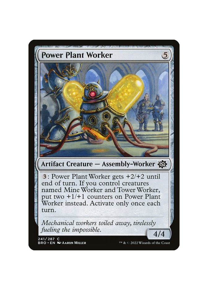 Power Plant Worker