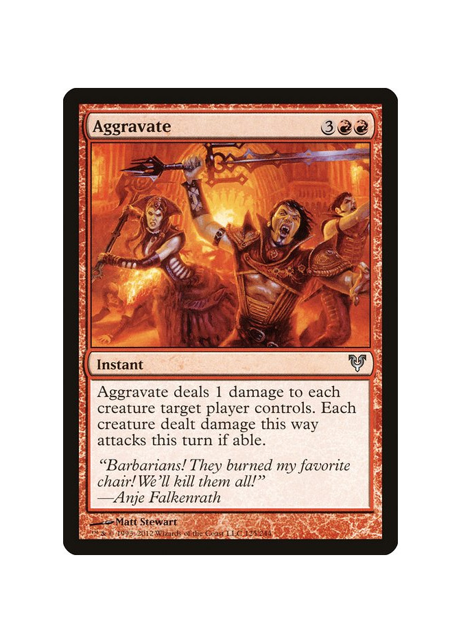 Aggravate - Foil