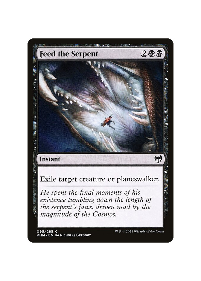 Feed the Serpent - Foil