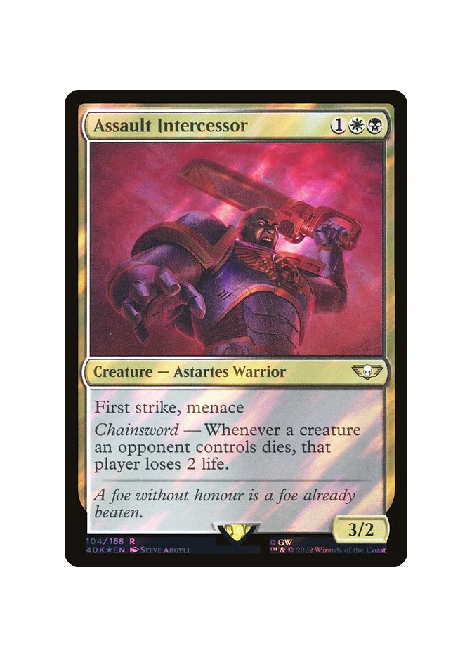 Assault Intercessor - Foil