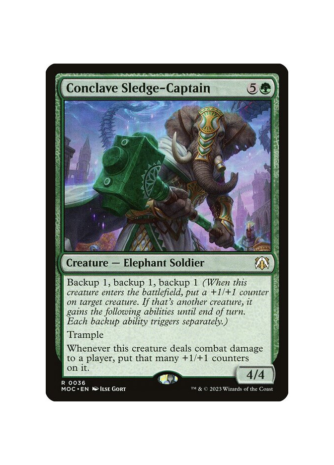 Conclave Sledge-Captain