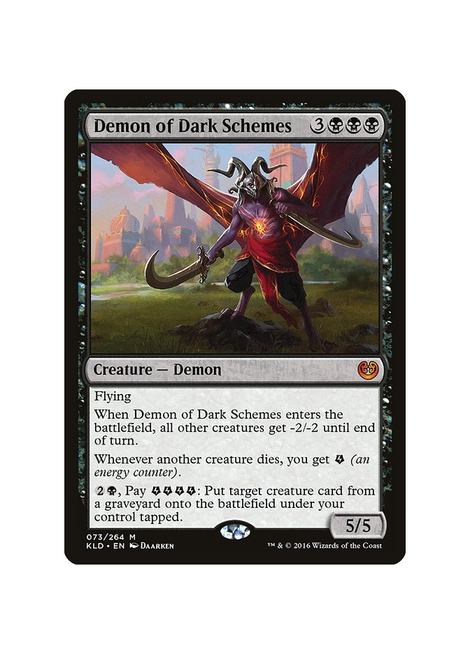 Demon of Dark Schemes