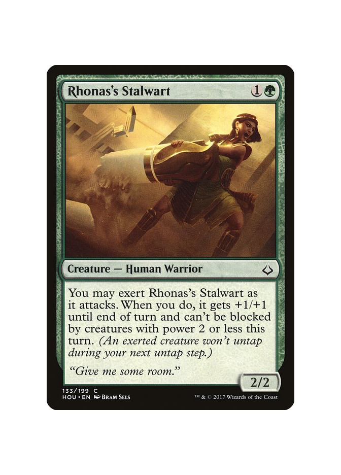 Rhonas's Stalwart - Foil
