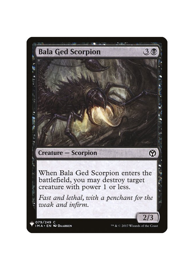 Bala Ged Scorpion