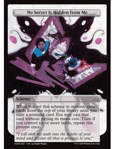 No Secret Is Hidden from Me