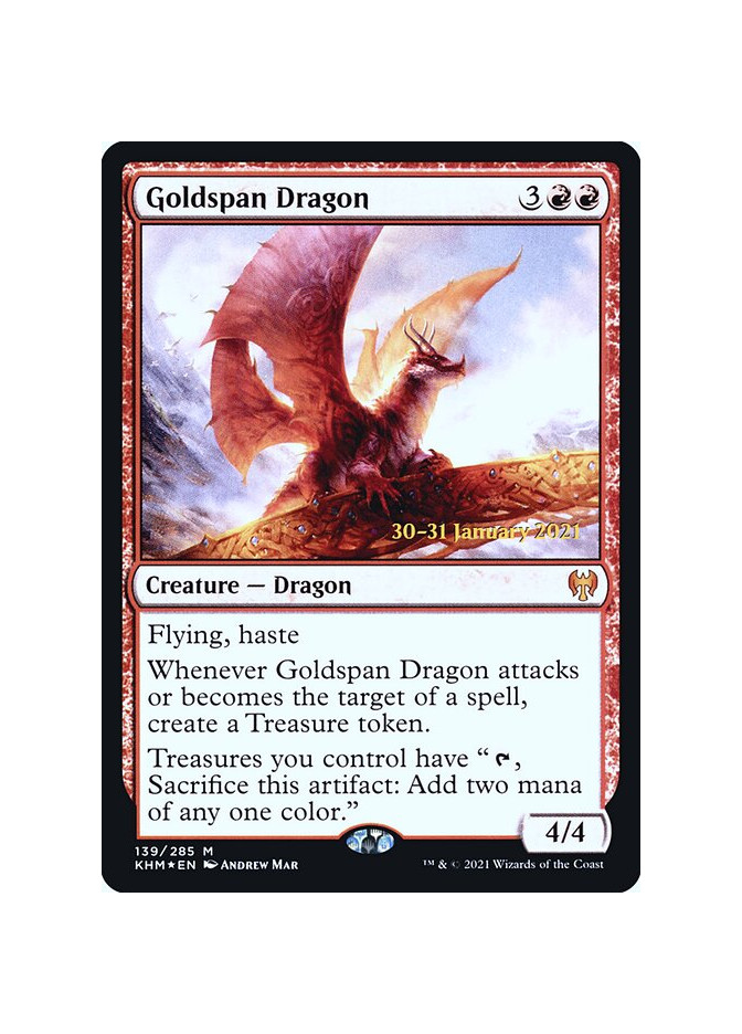 Goldspan Dragon - Foil