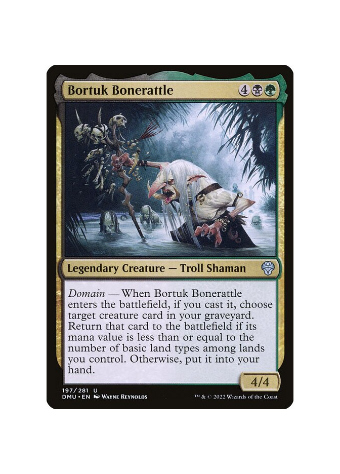 Bortuk Bonerattle - Foil