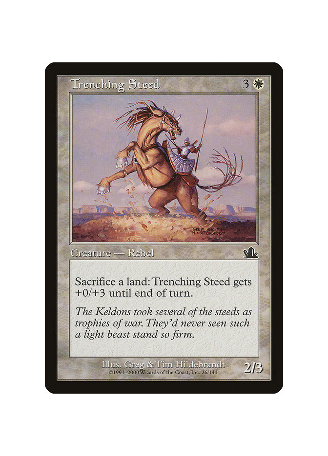 Trenching Steed - Foil