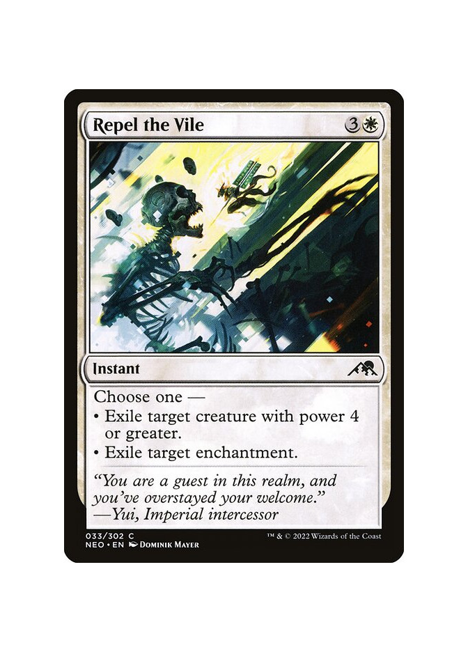 Repel the Vile - Foil