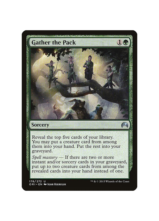 Gather the Pack - Foil