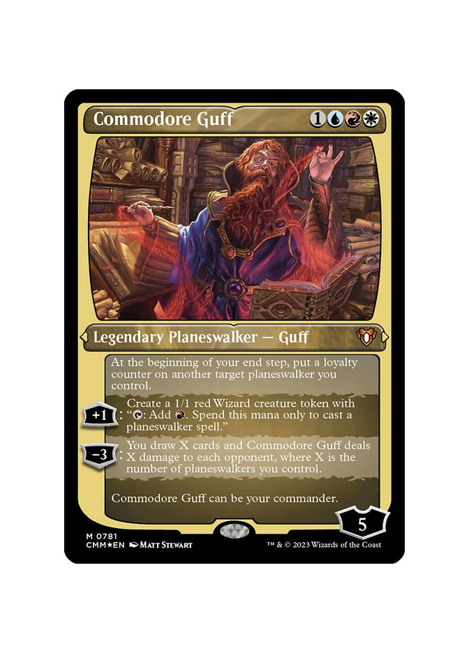 Commodore Guff - Foil