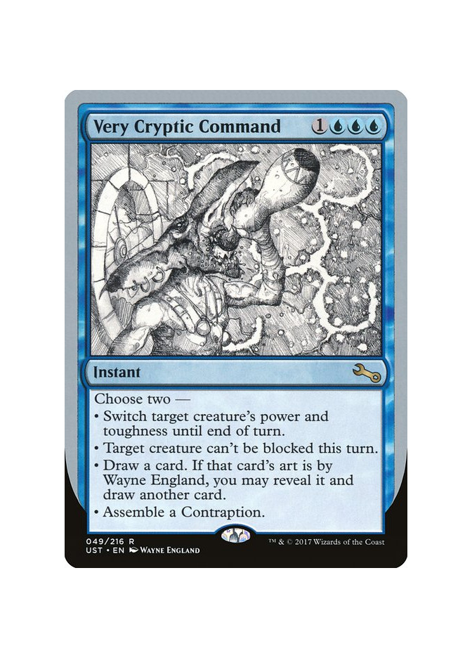 Very Cryptic Command