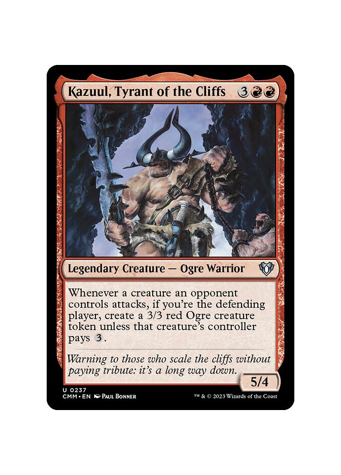 Kazuul, Tyrant of the Cliffs - Foil
