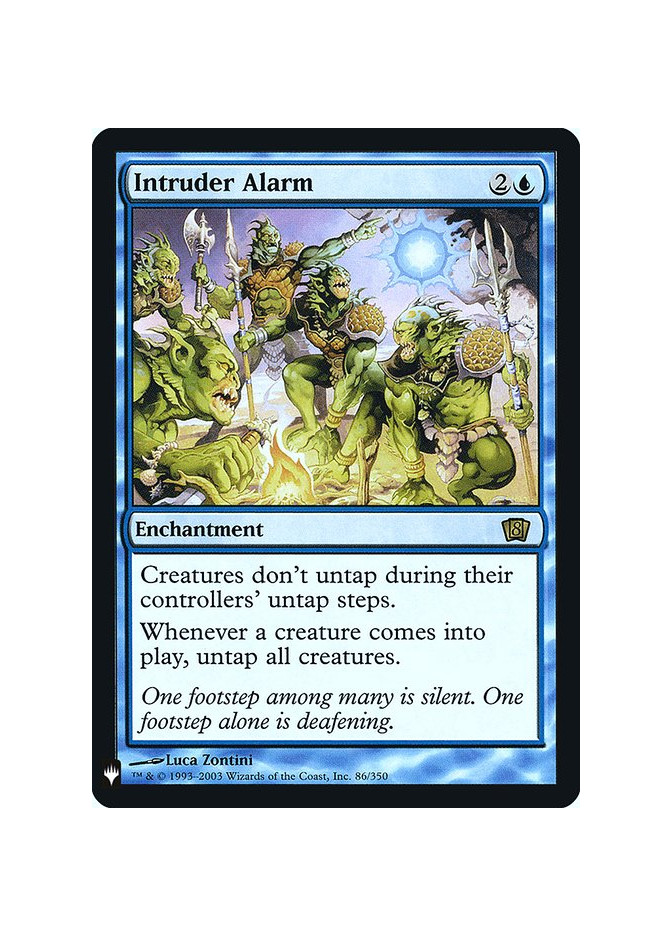 Intruder Alarm - Foil