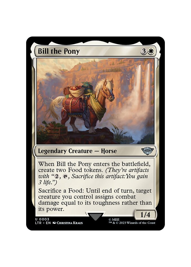 Bill the Pony - Foil