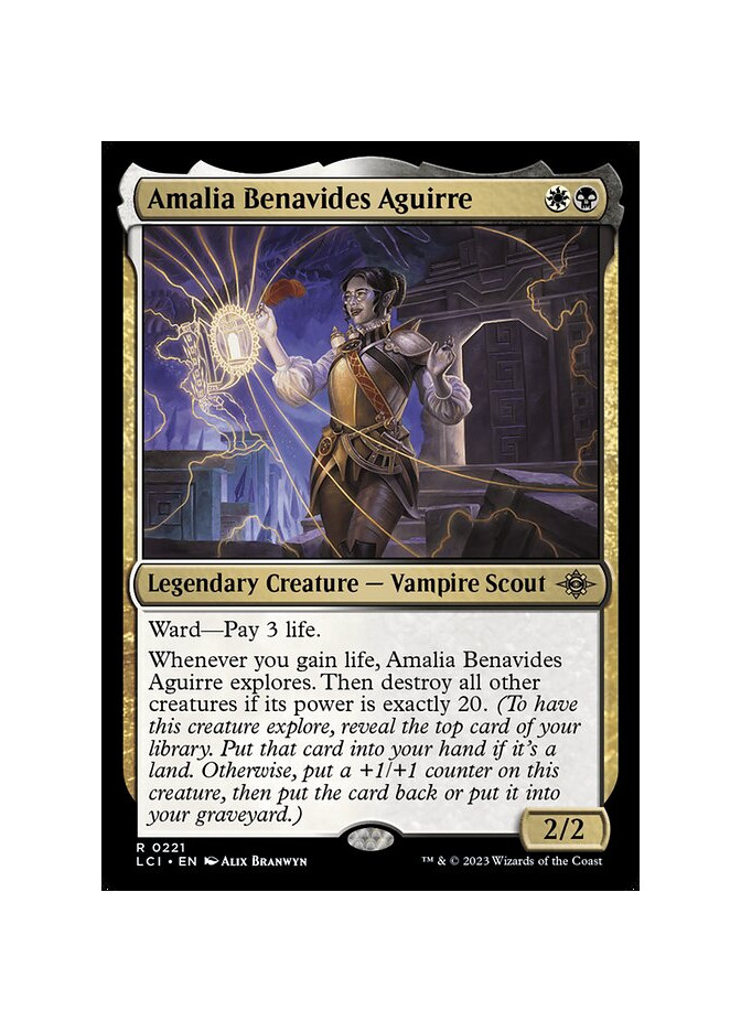 Amalia Benavides Aguirre - Foil