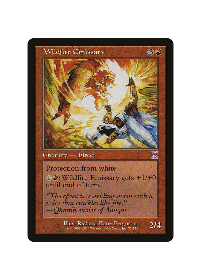 Wildfire Emissary - Foil