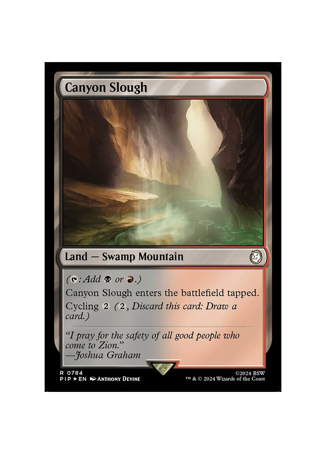 Canyon Slough - Foil