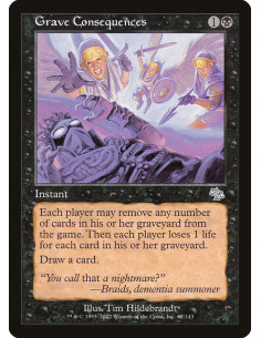 Grave Consequences - Foil