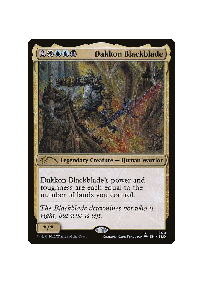 Dakkon Blackblade - Foil