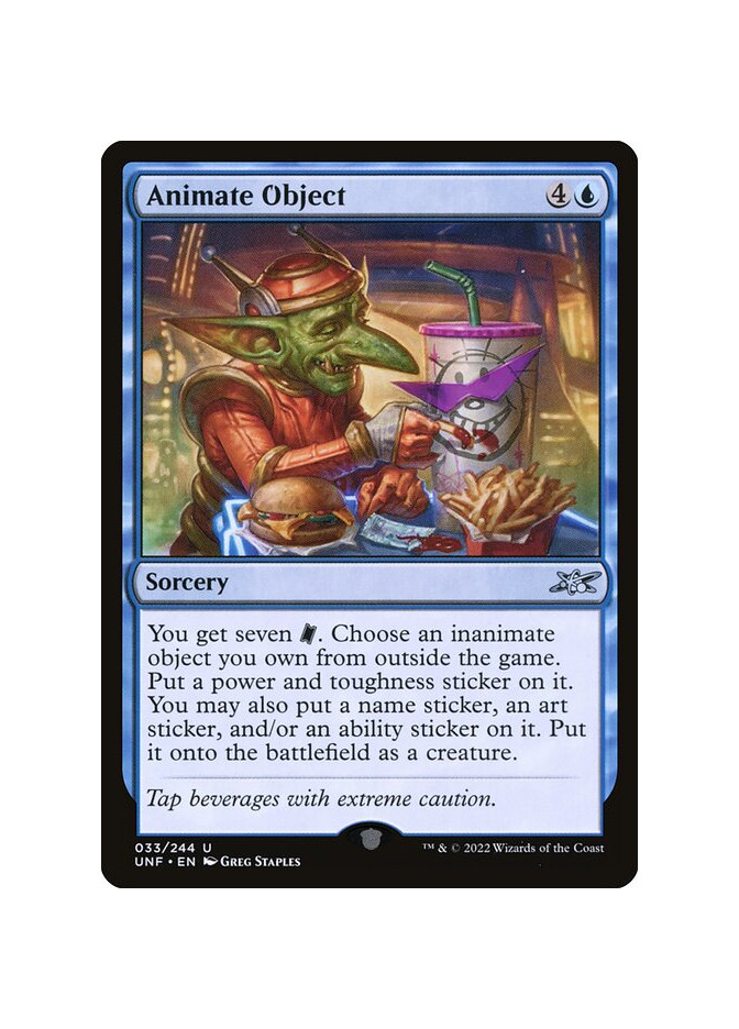 Animate Object - Foil